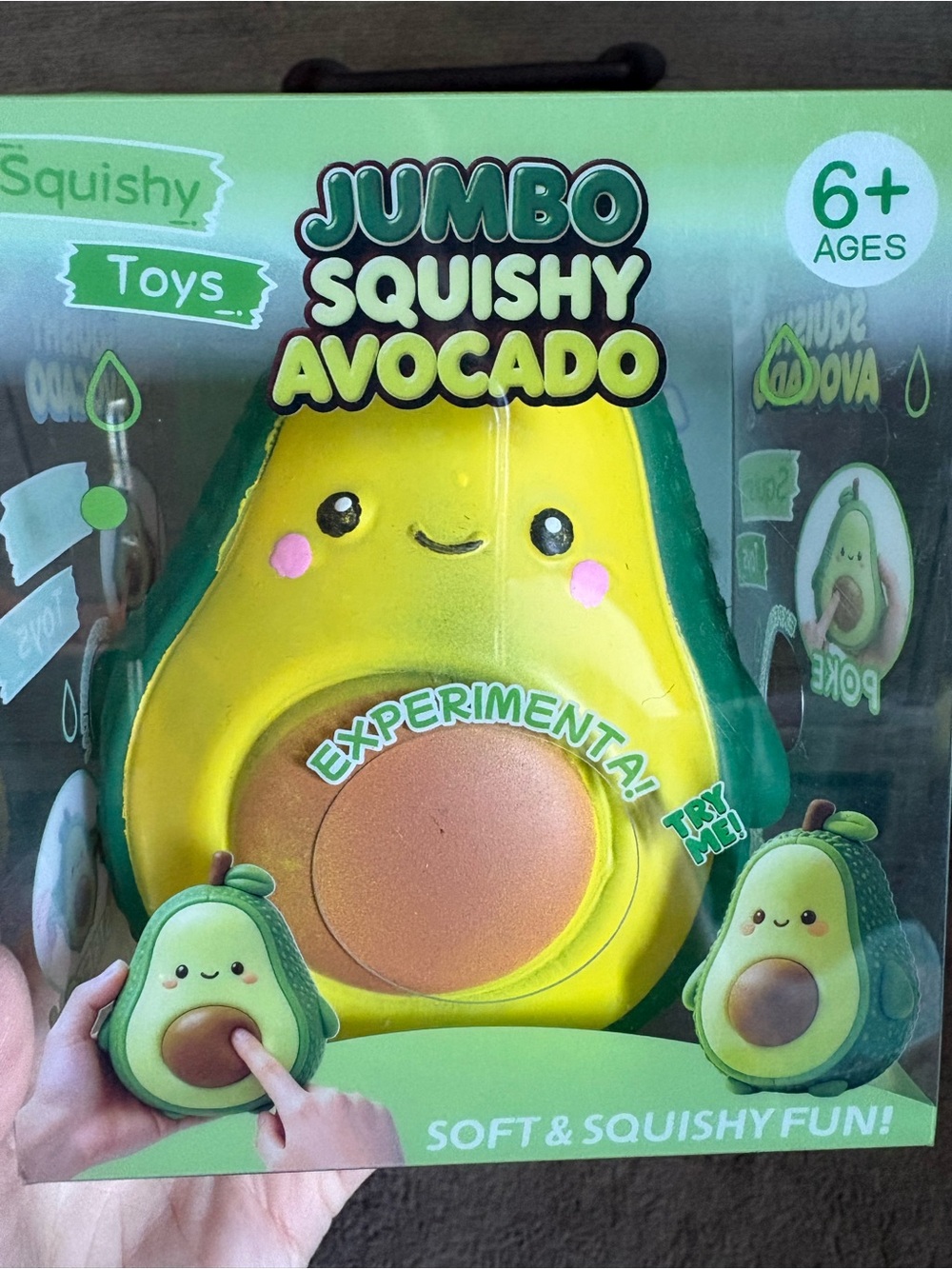 Jumbo Squishy Avocado